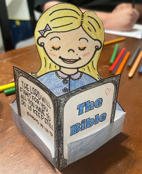 Teach Children Gods Word Sunday School Bible Studies Paper Craft ...