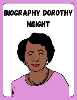 Biography dorothy height/ black history month dorothy height by ...