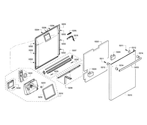 Schematic Bosch Dishwasher Parts Diagram Wiring Diagram