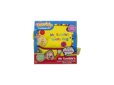 Mr Tumble Spotty Activity Bag Surprise, Yellow - Toys from Toytown UK