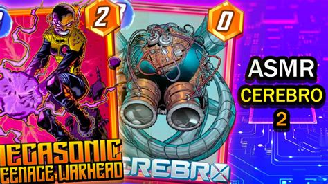 Asmr Cerebro Deck Marvel Snap Gameplay Youtube