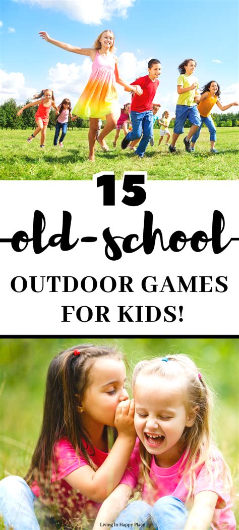 Old school outdoor games to teach kids – Artofit