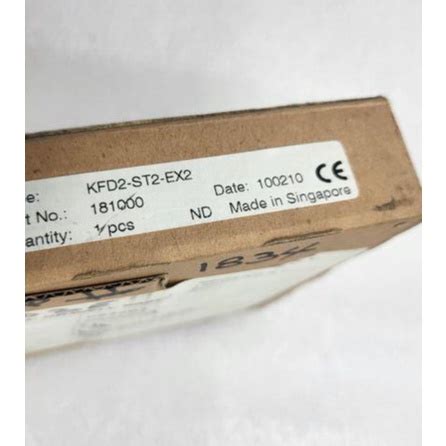 New PEPPERL FUCHS KFD2 ST2 EX2 Switch Amplifier Shopee Malaysia