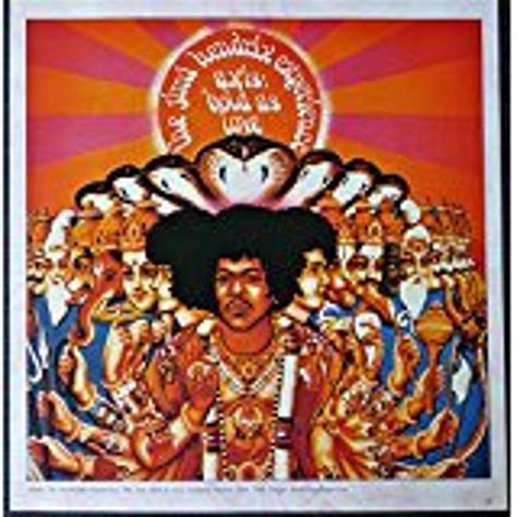 Jimi Hendrix Axis: Bold As Love Vintage Album Cover Poster | Etsy