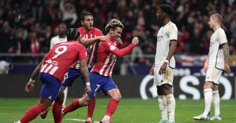 Copa Del Rey Atlético Aplastó 4 2 Al Real Madrid Y Avanzó A Los