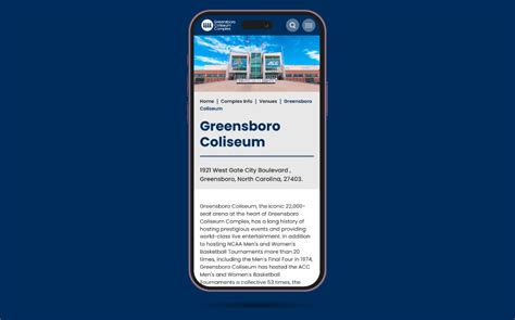 Complex Info Greensboro Coliseum