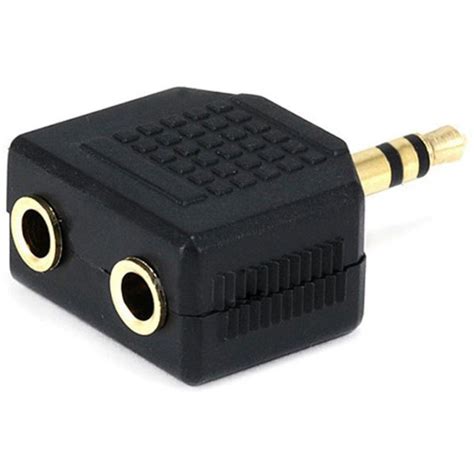 Adaptador De Audio Jack 3 5mm Macho A 2 Jack 3 5mm Hembra