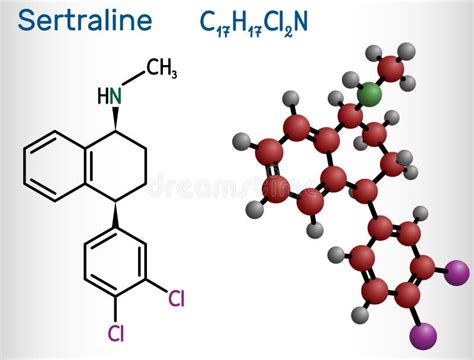 Sertraline Chemical Structure