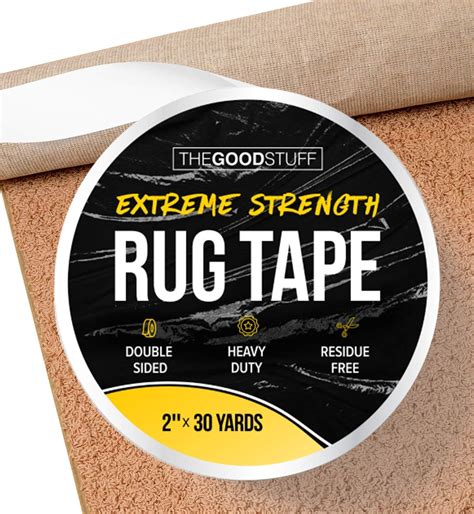 Heavy Duty Double Sided Rug Tape For Area Rugs On Hardwood Floors And