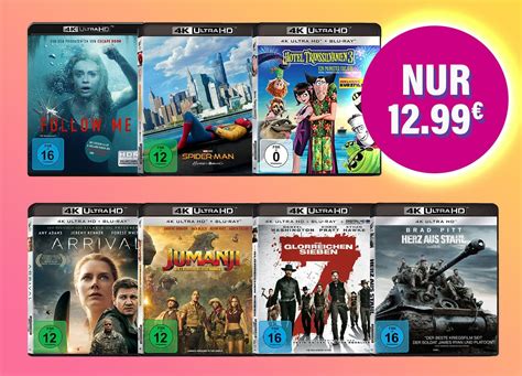 Ausgewählte 4K UHD Blu rays für nur 12 99 Euro mehr UHD Discs unter