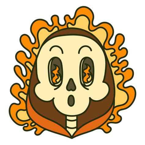 Diseño Png Y Svg De Diseño De Color Espeluznante De Grim Reaper Para