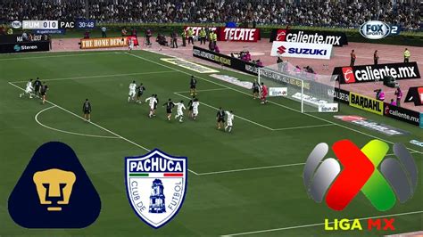 PUMAS UNAM VS PACHUCA LIGA MX APERTURA 2024 CÁMARA TV ESTADIO