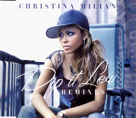 Christina Milian Dip It Low Remixes Cd Promo R