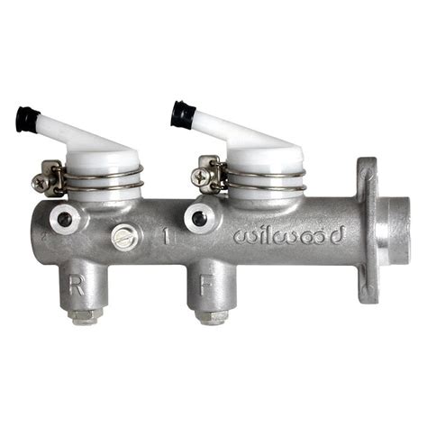 Wilwood 260 7563 Aluminum Tandem Remote Master Cylinder With Remote Reservoirs