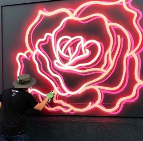 neon spray paint graffiti - Emerald Ruffin