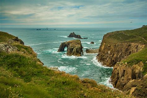 Wallpaper Landscape Sea Bay Rock Shore Beach England Coast