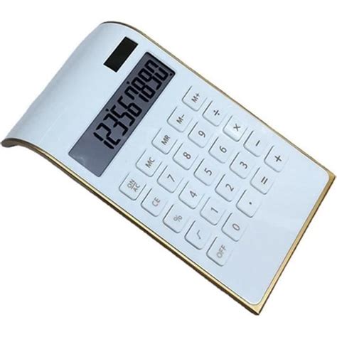 Calculatrice Double Puissance De Batterie Conception Inclin E