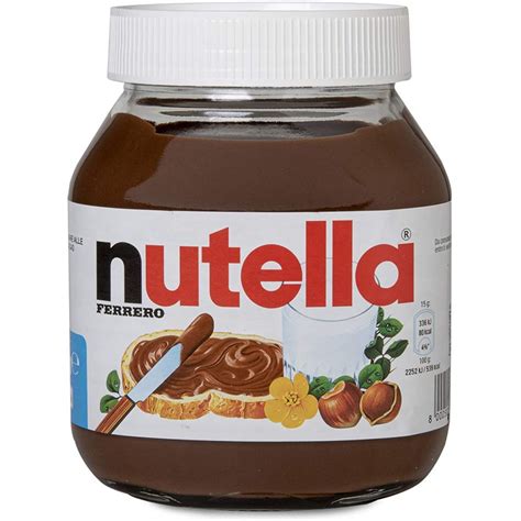 Barattolo In Vetro Ferrero Nutella Da Gr