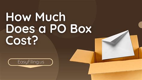 How Much Does A Po Box Cost