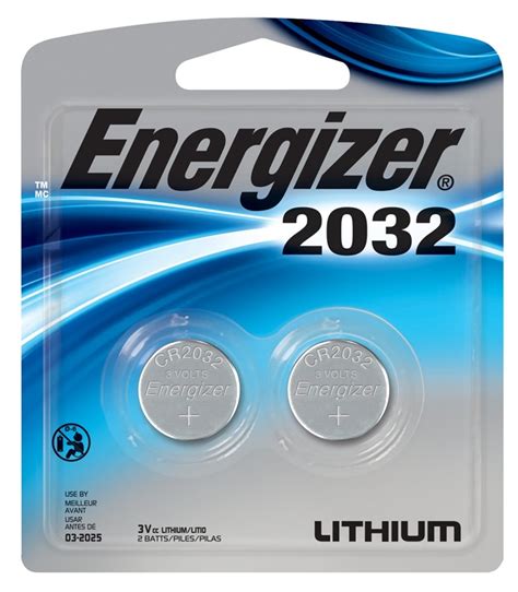 Energizer 2032bp 2 Coin Cell Battery 3 V Battery 235 Mah Cr2032