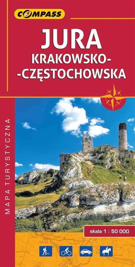 Jura Krakowsko Częstochowska mapa turystyczna 1 50 000 Amazon de Bücher