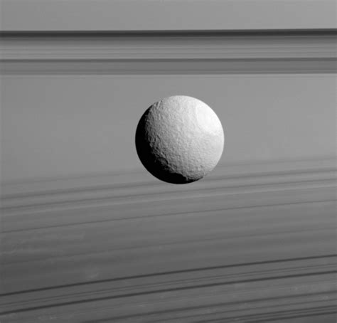 Nasas Cassini Spacecraft Captures Breathtaking View Of Saturns Moon