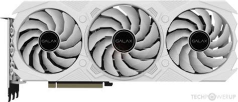 GALAX RTX 4070 Ti EX Gamer White Specs TechPowerUp GPU Database