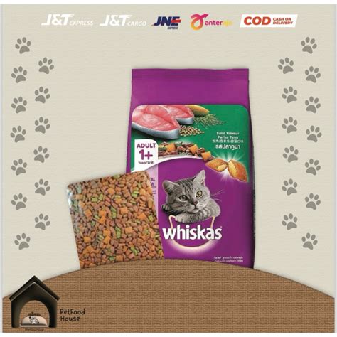 Jual WHISKAS TUNA 1Kg Makanan Kucing Dewasa Wiskas Wishkas Kemasan