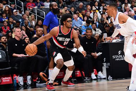 Game Notes Portland Trail Blazers 19 49 Vs LA Clippers 42 25 7 00