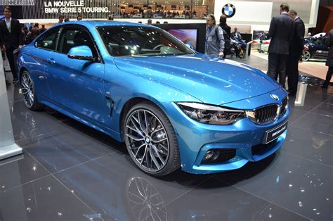 2017 Geneva BMW 440i Facelift In Snapper Rocks Blue