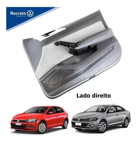 Revestimento Da Porta Direita Novo Polo Virtus Original Vw