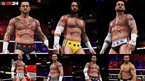 Wwe K Attires Cm Punk Dlc Alberto Del Rio Community Creations