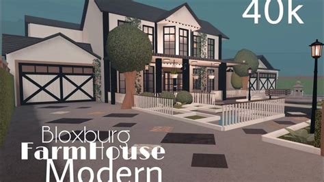 Bloxburg Modern Roleplay Farm House Welcome To Bloxburg Ihouse Build