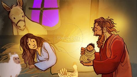 The Birth of Jesus Kids Bible Story