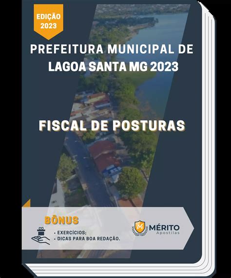 Apostila Fiscal De Posturas Prefeitura De Lagoa Santa Mg M Rito