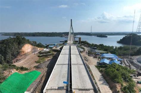 Progres Suplai Beton Cor Untuk Proyek Jalan Tol Ikn Capai Persen