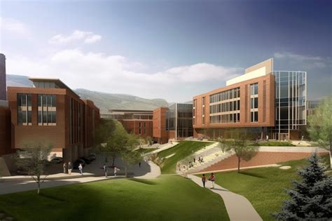 Premium AI Image | A rendering of the new campus of the university of ...