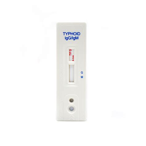 Typhoid Antibody Rapid Test Igmigg Test Cassette And Panel