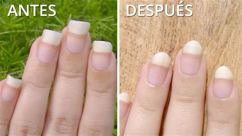 Cómo Limar tus Uñas y darle Forma Stiletto Almendra YouTube