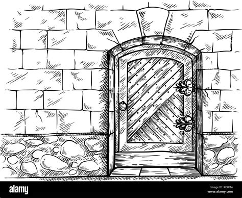 Gothic arch line drawing hi-res stock photography and images - Alamy