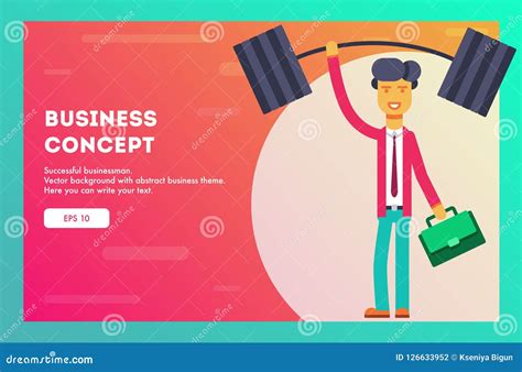 Business Concept Vector Illustration Stock Vector Illustration Of