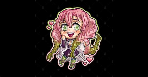Mitsuri Kanroji Kimetsu No Yaiba Mitsuri Kanroji Pillow Teepublic