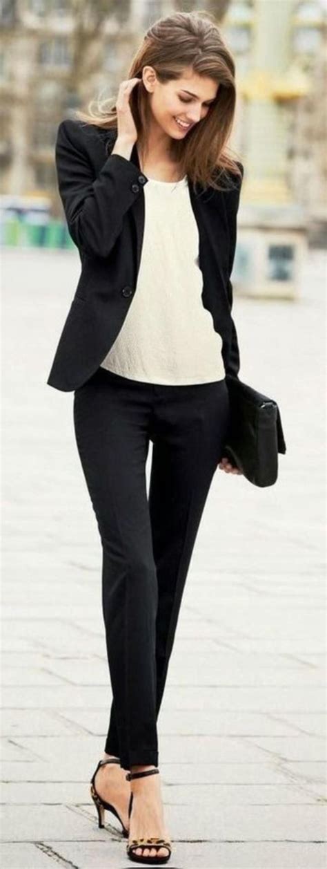 30 Elegant Business Casual Outfits With Flats Ideas Ropa Formal Mujer Outfit Formal Mujer