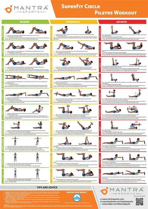 Printable Pilates Exercises