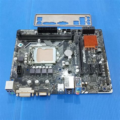 Jual Mainboard H Asrock Ddr Lga V Shopee Indonesia