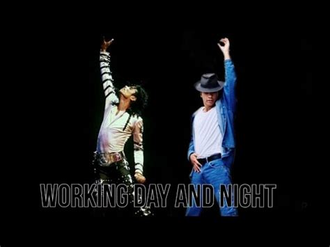 Michael Jackson Workin Day And Night Mix Michaeljackson Bad Mj