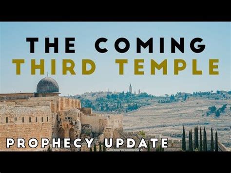 The Coming Third Temple Prophecy Update Youtube Third Temple