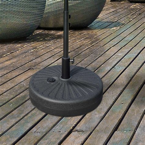 Pied De Parasol Rond Base De Lestage Parasol X H Cm Hdpe Motif