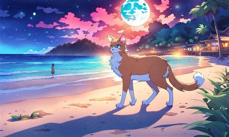 Cat - Wolf Hybrid On a Beach by KittyKwat1212 on DeviantArt