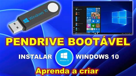 Como Criar Um Pen Drive Boot Vel Windows Passo A Passo